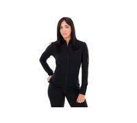 icebreaker - 260 Quantum IV LS Zip - Polaire en laine mérinos femme Black - L