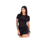 Icebreaker Merino Blend 75 Cool-lite™ Featherlight™ Crewe Short Sleeve Base Layer Noir S Femme