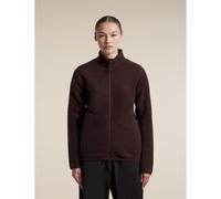 icebreaker - Merinos 800 RF Class Pile LS Zip - Polaire femme Bittersweet - XS