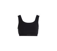 icebreaker - Merinos Rib Lotus Bra - Brassière de sport femme Black - M