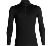 Icebreaker - Première couche en laine de mérinos - M Merino 200 Oasis LS Half Zip Black en Laine - Taille XL - Noir Noir XL