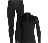 Icebreaker - Première couche en laine de mérinos - Pack M Merino 260 Tech LS Half Zip Black en Laine S,M,L,XL