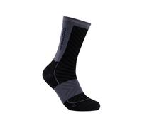 icebreaker - Run+ Ultralight Crew - Chaussettes en laine mérinos femme Black / Graphite - S (35 - 37)