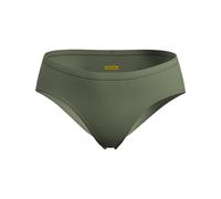 Icebreaker - Shorty en laine de mérinos - W Merino 150 Siren Hipkini Lichen pour Femme en Laine - Taille S - Kaki Kaki S