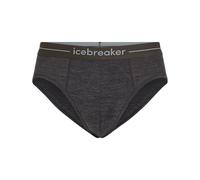 Icebreaker - Slip boxer en laine de mérinos - M Merino 150 Anatomica Briefs Jet Heather pour Homme en Nylon - Taille XL - Gris Gris XL