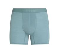 Icebreaker - Slip boxer en laine de mérinos - M Merino Blend 125 ZoneKnit Boxers Flint Blue pour Homme en Laine - Taille XL - Noir Noir XL