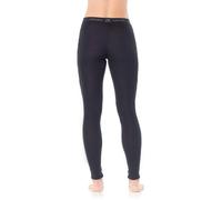 Icebreaker – Legging – W Merino 175 Everyday – Laine mérinos, sous-vêtement thermique – Femme Noir M