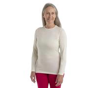 Icebreaker T-shirt thermique 200 Oasis Crewe manches longues Laine mérinos Femme Non teinté M