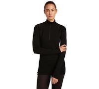 Icebreaker - Women's Merino 200 Zoneknit L/S Half Zip - Sous-vêtement mérinos - XL - black