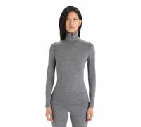 Icebreaker - Women's 200 Oasis L/S Half Zip - Haut manches longues en mérinos - XL - gritstone heather / 013