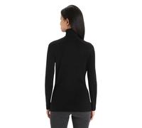 Icebreaker Maillot thermique 260 Tech Mérinos Half Zip manches longues Femme Noir S