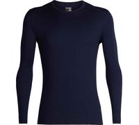 Icebreaker - Sous-vêtement en laine de mérinos - M Merino 200 Oasis LS Crewe Midnight Navy pour Homme en Laine - Taille M Navy M