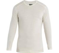 Icebreaker - Sous-vêtement en laine de mérinos - M Merino 200 Oasis LS Crewe Undyed pour Homme en Laine - Taille XL - Blanc Blanc XL