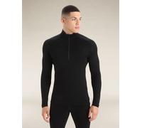 ICEBREAKER - Sous vêtement techniques - M 260 Tech Ls Half Zip Black - Tee Shirt Ml | Icebreaker - XL - male XL