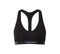 ICEBREAKER Soutien-gorge de sport 'SPRITE' noir, Taille XS
