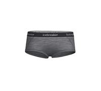 Icebreaker Sprite Culotte Femme - sous-vêtements en Laine Mérinos - Gritstone Heather, XS
