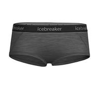 Icebreaker Sprite Culotte Femme - sous-vêtements en Laine Mérinos - Gritstone Heather, XS