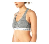 Icebreaker Sprite Racerback Bra Femme Gris clair - Nos brassières outdoor XS