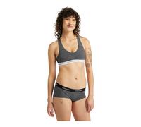 Icebreaker Sprite Racerback Bra Femme Gris - Nos brassières outdoor XS