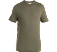 Icebreaker - T-shirt à manches courtes en laine de mérinos - M Merino 150 Tech Lite III SS Tee Loden pour Homme en Laine - Taille S - Kaki Kaki S