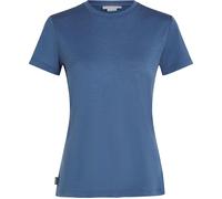 Icebreaker - T-shirt à manches courtes en laine de mérinos - W Merino 150 Tech Lite III SS Tee Dawn pour Femme en Laine - Taille M - Bleu Bleu M