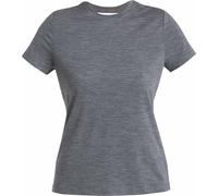 Icebreaker - T-shirt à manches courtes en laine de mérinos - W Merino 150 Tech Lite SS Tee Gritstone Heather pour Femme en Laine - Taille M - Gris Gris M