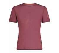 Icebreaker - T-shirt à manches courtes léger et respirant - M Merino 75 Cool-Lite Featherlight SS Crewe Carob pour Homme - Taille M - Marron Marron M