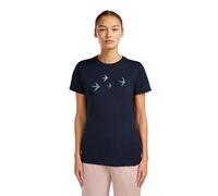 Icebreaker - T-shirt randonnée Merino 150 Tech Lite Bird Transit manches courtes S Midnight Navy