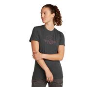icebreaker - Merino 150 Tech Lite SS Tee Sunrise Sumit - T-shirt en laine mérinos femme Obsidian - XS