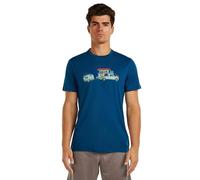 Icebreaker T-shirt à Manches Courtes Merino 150 Tech Lite Transportage