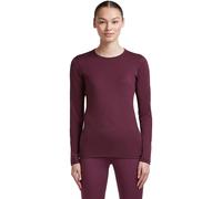 Icebreaker - Women's 200 Oasis L/S Crewe - Sous-vêtement mérinos - XS - dark berry