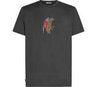 Icebreaker Merino 150 Tech Lite Bear Catch Short Sleeve T-shirt Gris S Homme