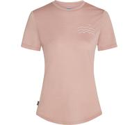 Icebreaker Merino Blend 125 Cool-lite™ Sphere Across The Peaks Short Sleeve T-shirt Rose L Femme
