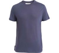 Icebreaker - T-shirt en laine de mérinos - M Merino Blend Core SS Tee Graphite pour Homme en Laine - Taille 44,5-46,5 - Gris Gris 44,5-46,5