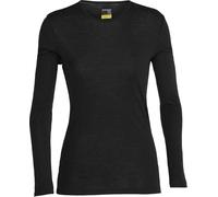 Icebreaker 175 Everyday Crew Merino Long Sleeve Base Layer Noir XL Femme