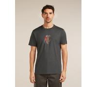 ICEBREAKER - T-shirt et polo - M Mer 150 Tech Lite Ss T-shirt Bear Catch Obsidian - Tee Shirt Mc - M - male M
