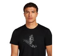 ICEBREAKER - T-shirt et polo - T-shirt merinos 150 Tech Lite Ss T Skiing Yeti Black - L - male L