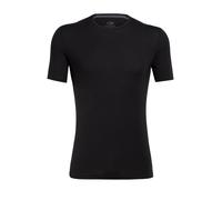 Icebreaker Anatomica Crew Merino Short Sleeve Base Layer Noir 2XL Homme