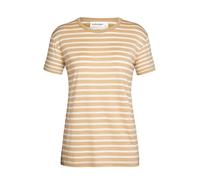 ICEBREAKER T-shirt fonctionnel 'Granary' sable / blanc, Taille M