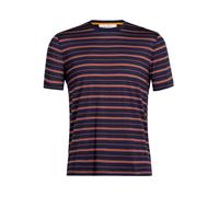 ICEBREAKER T-Shirt fonctionnel 'Wave' bleu marine / kaki / blanc, Taille XL