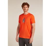 ICEBREAKER - T-shirt technique - T-shirt Merino 150 Tech Lite III Bear Tour Fervid - XXL - male XXL