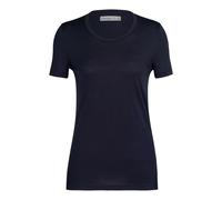 Icebreaker Tech Lite II Short Sleeve Shirt Femme Bleu foncé - Base-layers outdoor femmes XS