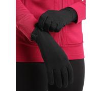 Icebreaker Unisexe Laine Merino Tech Doublures de gants - 260 Midweight Fabric - Noir, L