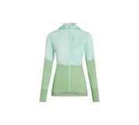 ICEBREAKER Veste en polaire fonctionnelle 'Descender' bleu ciel / vert clair, Taille S