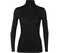 ICEBREAKER W 200 Oasis Ls Half Zip - Femme - Noir - taille XS- modèle 2027