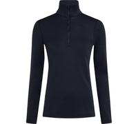 T-shirt intérieure Icebreaker Merino 260 Tech Long Sleeve Half Zip manches longues bleu marine femme - XS