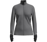 Icebreaker Descender Full Zip Sweatshirt Gris M Femme