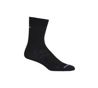 Icebreaker - Women's Hike Ultra Light Liner Crew - Chaussettes de randonnée - Unisex M | EU 38-40 - black