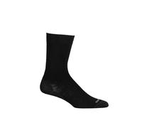 Icebreaker - Women's Lifestyle Light Crew - Chaussettes multifonctions - Unisex L | EU 41-43 - black