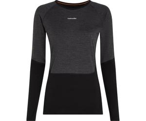 ICEBREAKER W Mer 200 Oasis+ Ls Crewe - Femme - Noir - taille L- modèle 2027